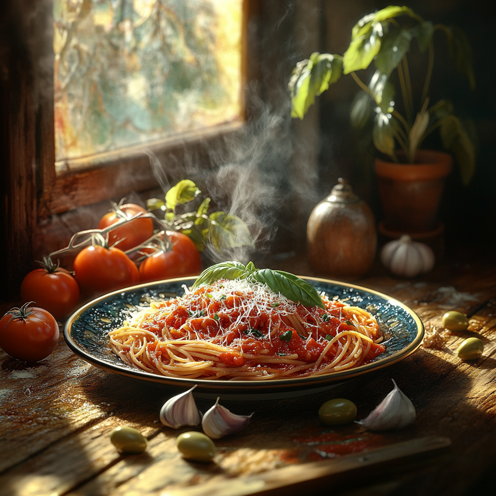 Einfaches und Leckeres Spaghetti Napoli Rezept