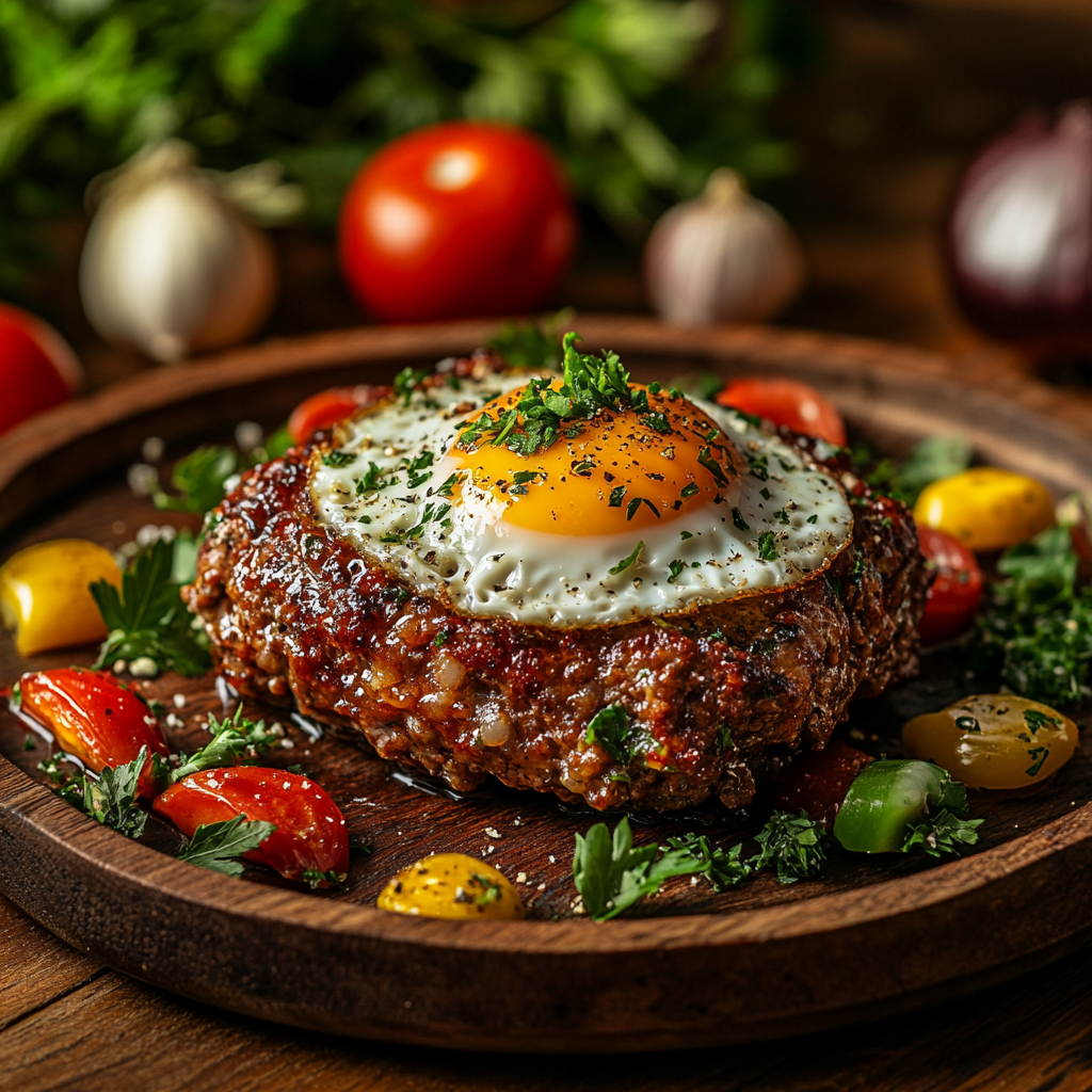 Leckeres Hackbraten Rezept mit Ei – Einfach und Genussvoll