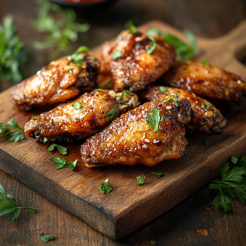 Einfaches Rezept für knusprige Hähnchenflügel zum Selbermachen