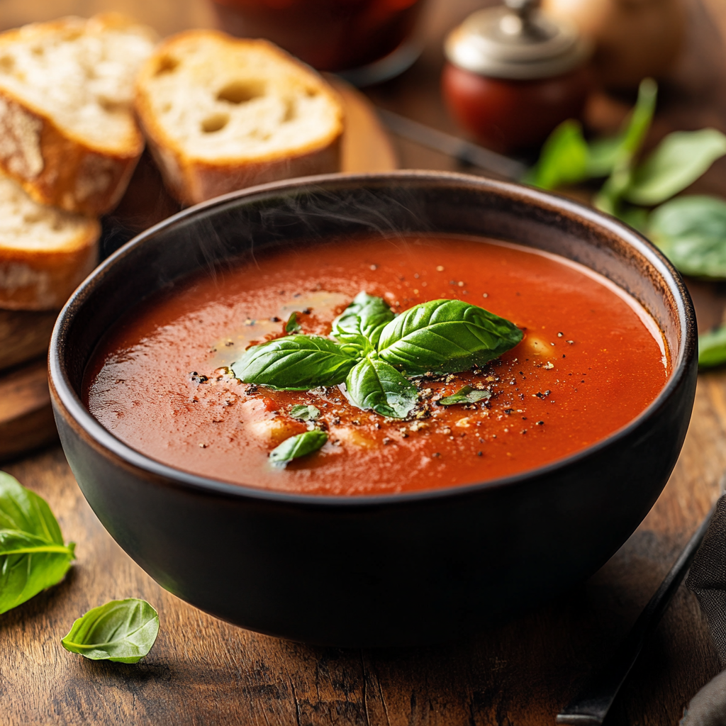 Authentisches italienisches Tomatensuppen Rezept – Schnell und Lecker