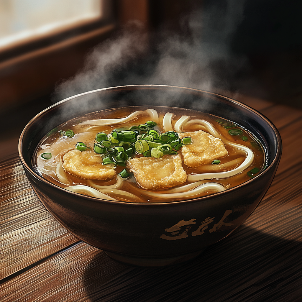 Einfaches Rezept für authentische Udon Suppe