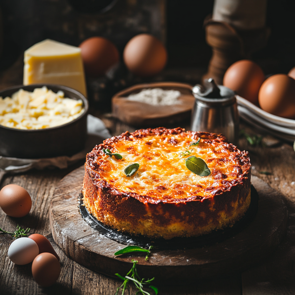 Einfaches Salzkuchen Rezept: So gelingt der herzhafte Kuchen