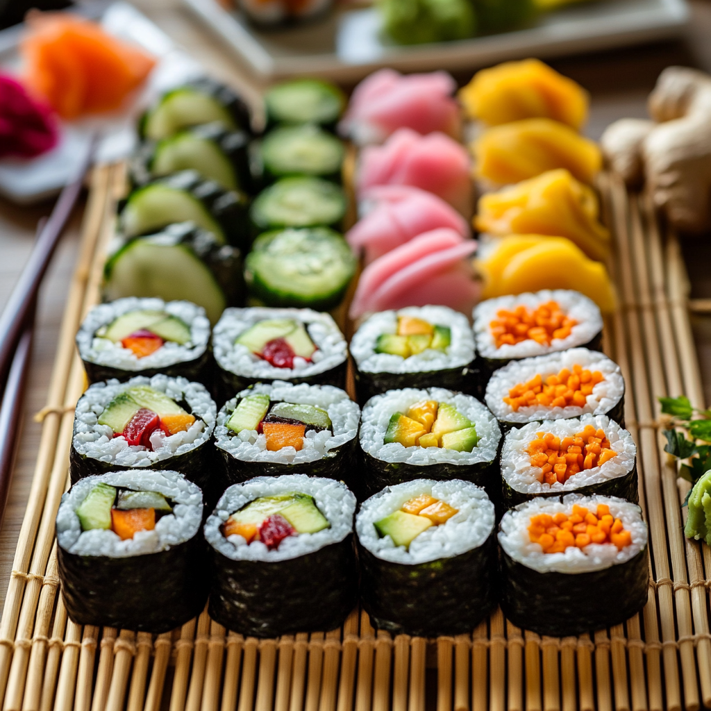 Vegetarisches Sushi Rezept: Einfach und Lecker selber Machen