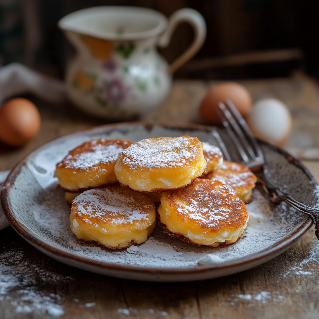 Sächsische Quarkkeulchen ohne Kartoffeln: Einfaches Rezept