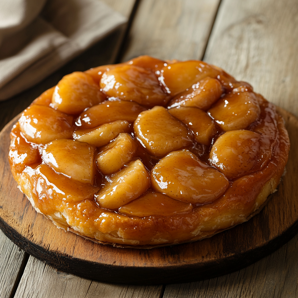 Tarte Tatin mit Blätterteig: Einfaches Rezept