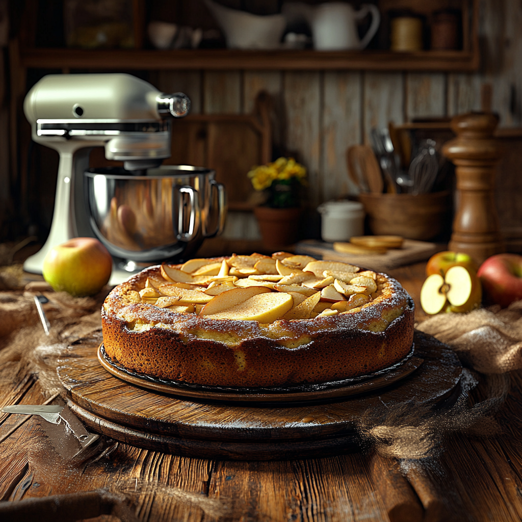 Leckeres Apfelkuchen Rezept für den Thermomix