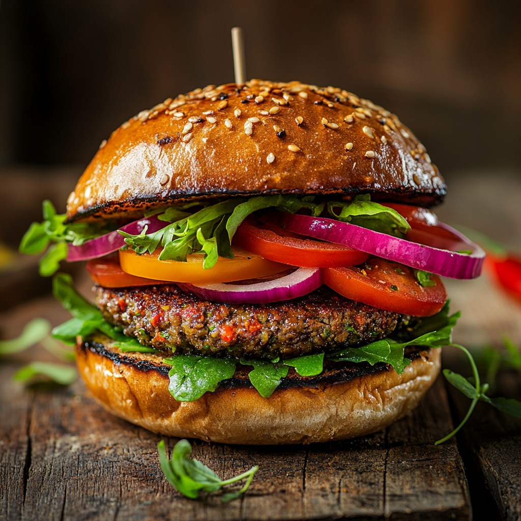 Einfaches und Leckeres Veganes Burger Rezept