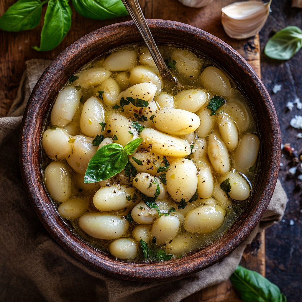 Einfaches und Leckeres Rezept für Weiße Riesenbohnen