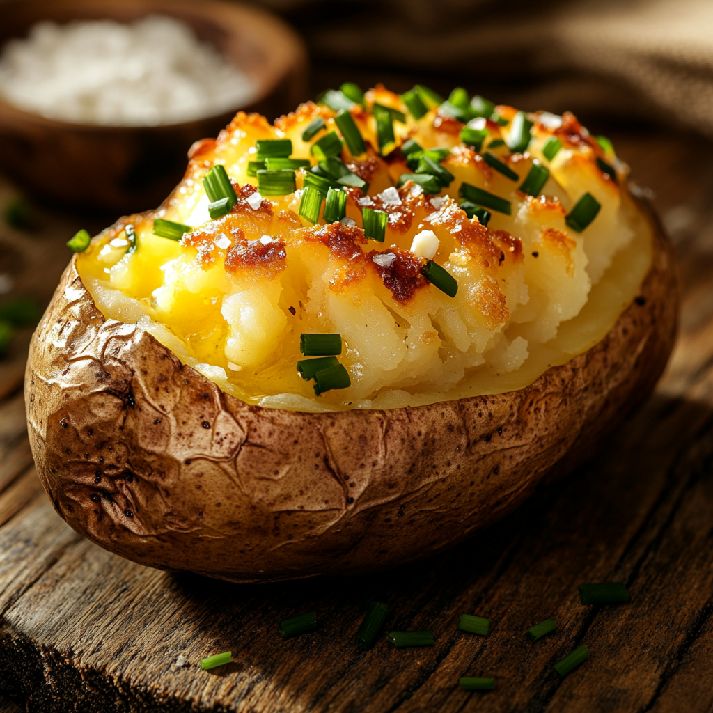 Einfaches und leckeres Ofenkartoffel Rezept