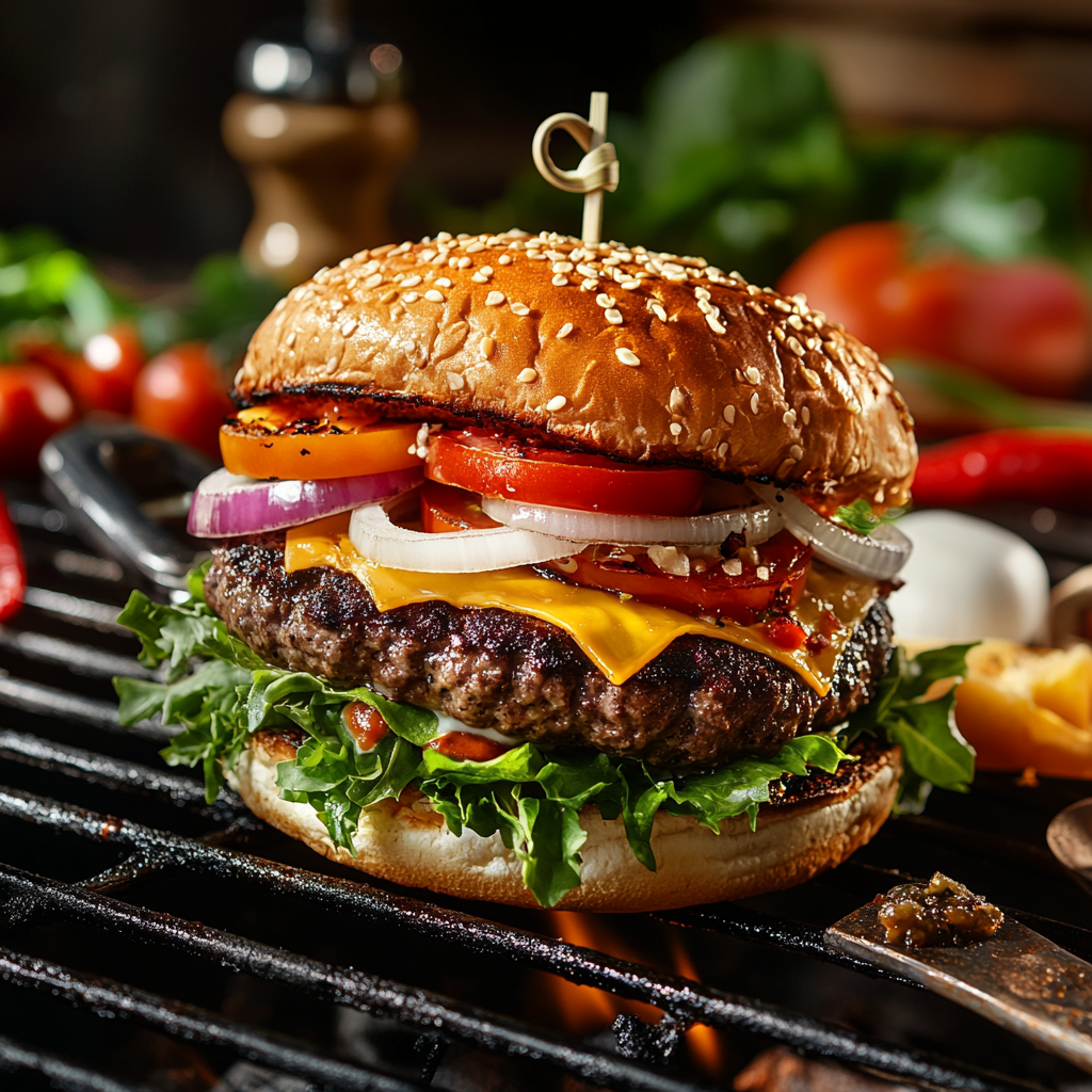 Das Ultimative Burger Rezept zum Grillen – Einfach & Lecker