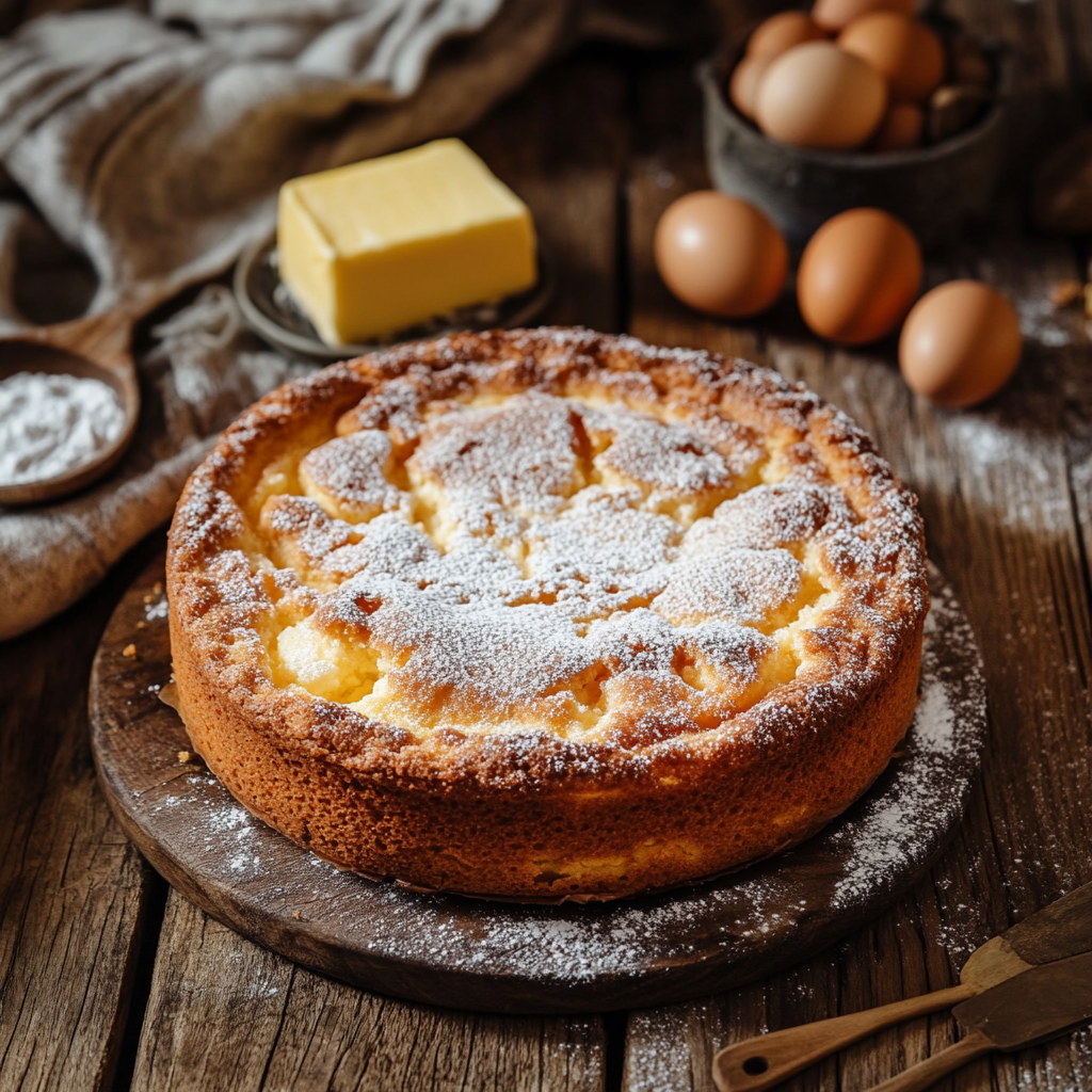 Einfaches und köstliches Butterkuchen ohne Hefe Rezept