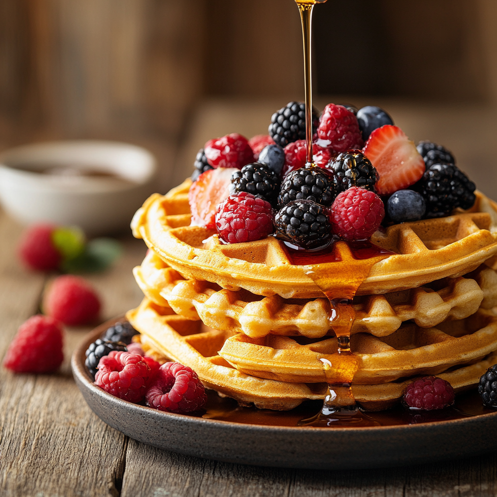 Leckeres Buttermilch-Waffel-Rezept: Einfach & Schnell