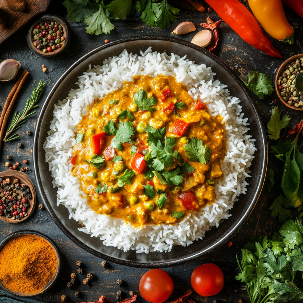 Einfaches Currysauce-Rezept für perfekten Reis