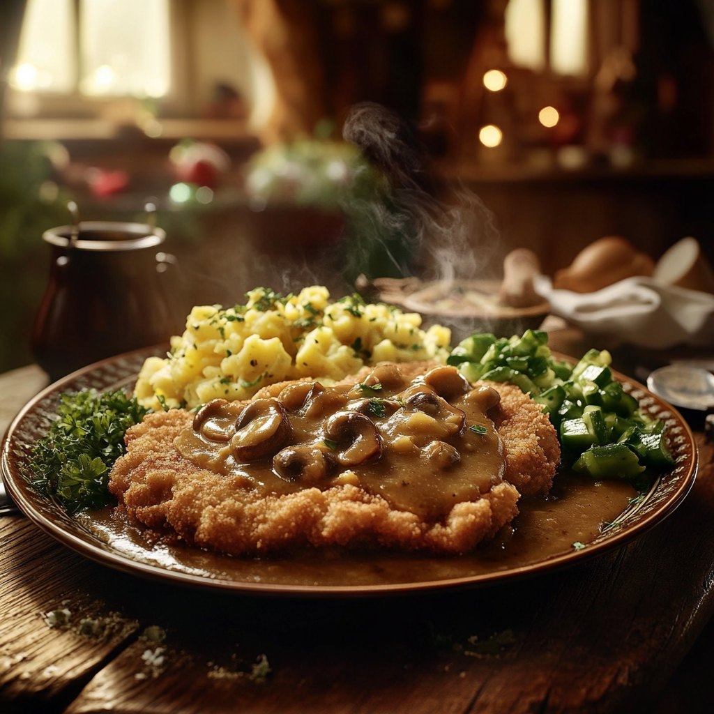 Authentisches DDR-Rezept für köstliches Jägerschnitzel
